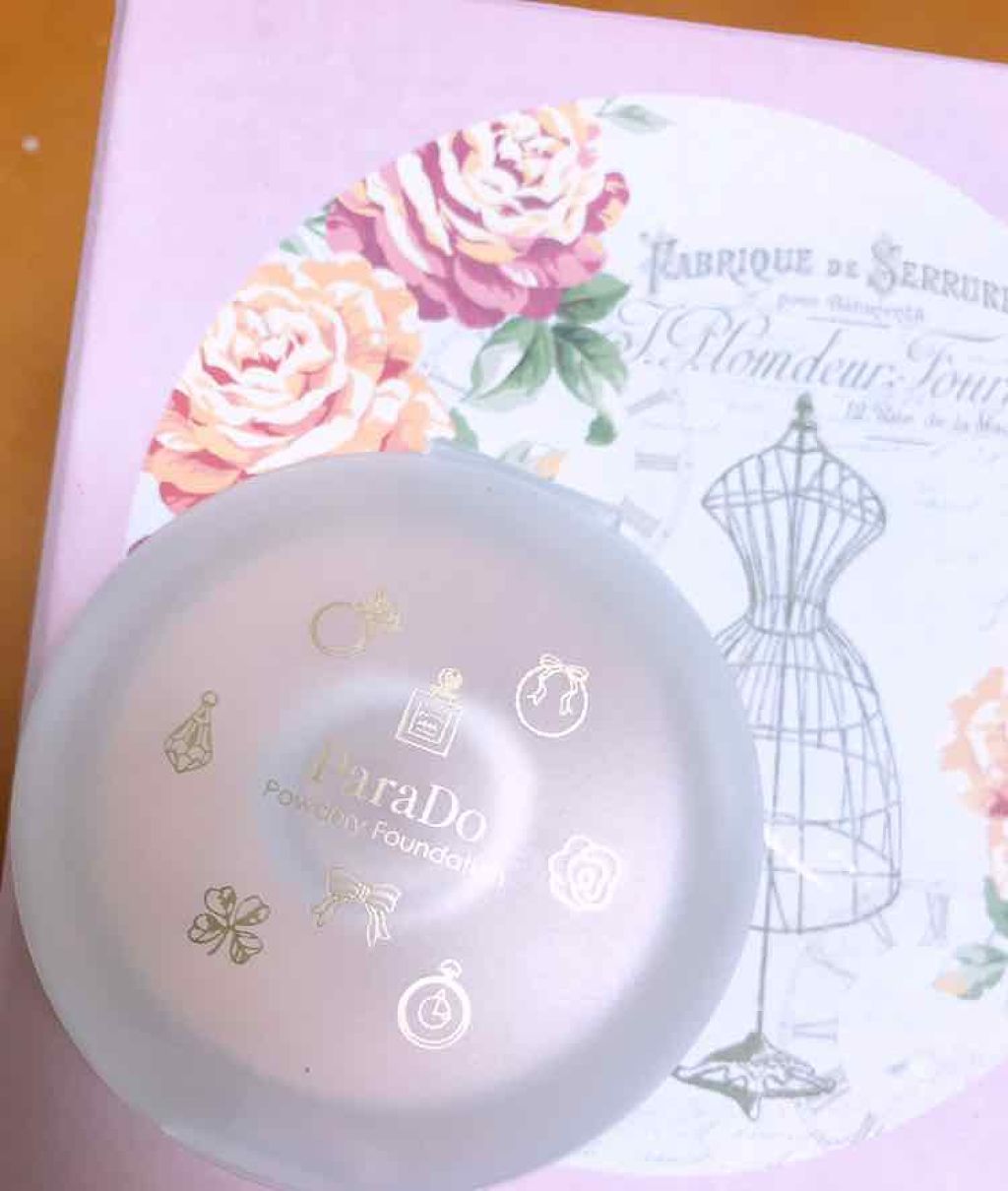 パラドゥ パウダリィファンデーションRのクチコミ「#パラドゥ のパウダーです♥︎︎∗︎*ﾟ
  
*:..｡♡︎*ﾟ¨ﾟﾟ･*:..｡♡︎*ﾟ¨.....」（2枚目）