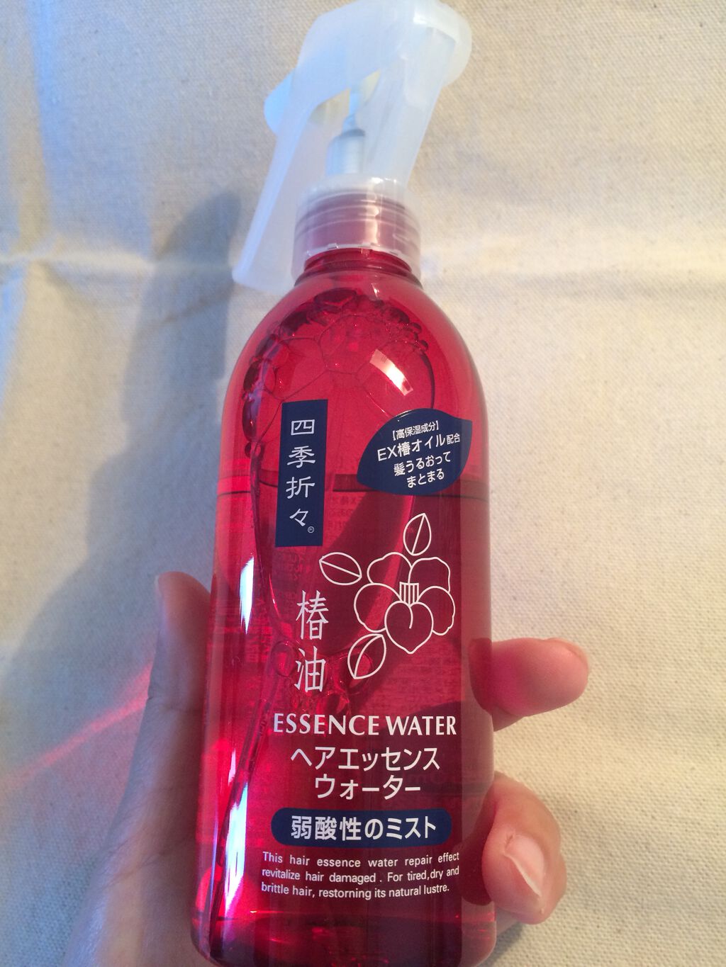 四季折々 ヘアエッセンスウォーター/四季折々/ヘアミストを使ったクチコミ(1枚目)