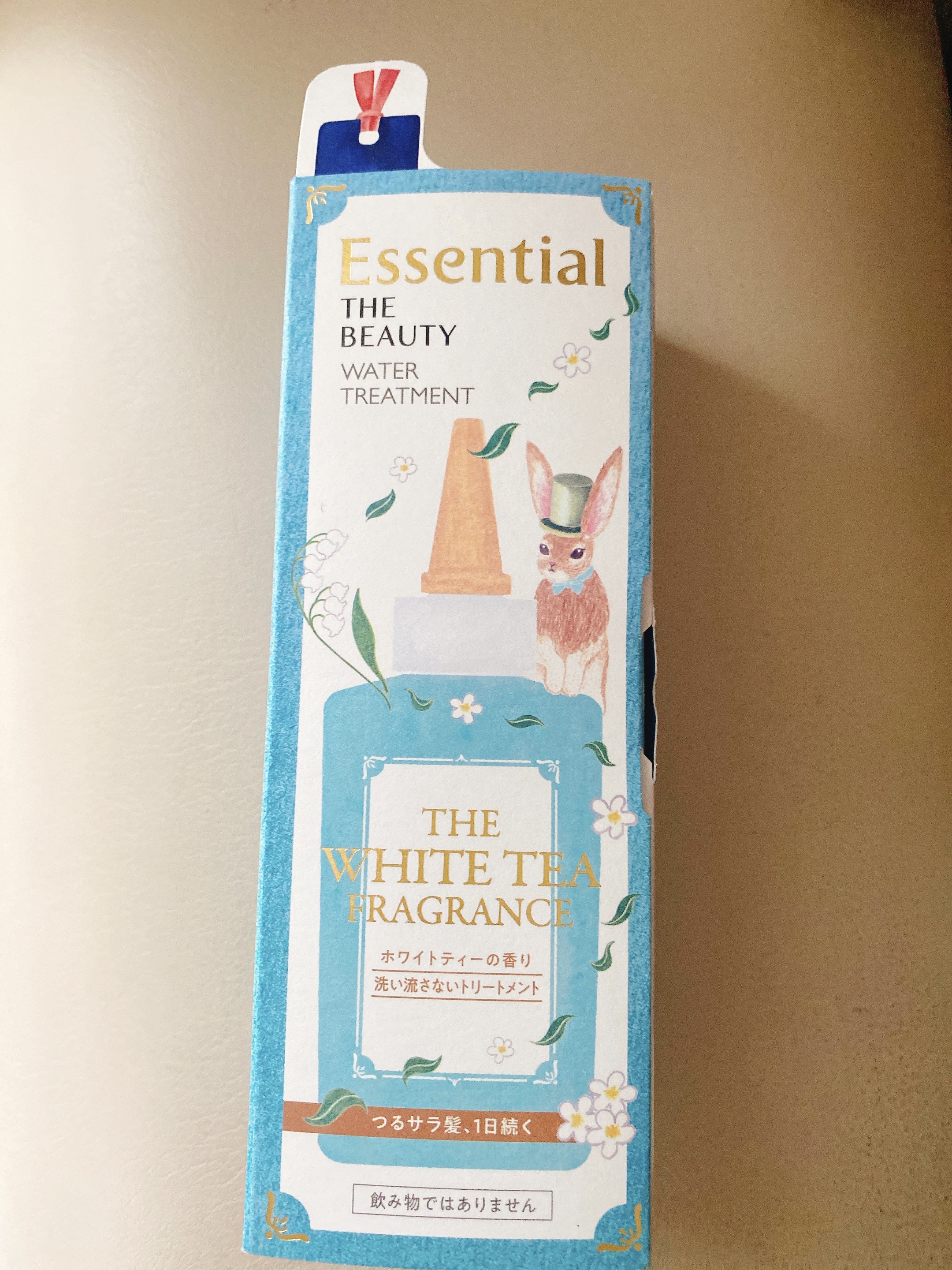 エッセンシャル ザビューティ 髪のキメ美容ウォータートリートメント ホワイトティーの香り/エッセンシャル/アウトバストリートメントを使ったクチコミ（1枚目）