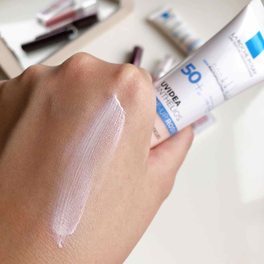 UVイデア XL プロテクショントーンアップ ローズ/ラ ロッシュ ポゼ/日焼け止めクリームを使ったクチコミ(3枚目)