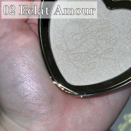 グロウオブラブハイライター/Peony/パウダーハイライトを使ったクチコミ(5枚目)