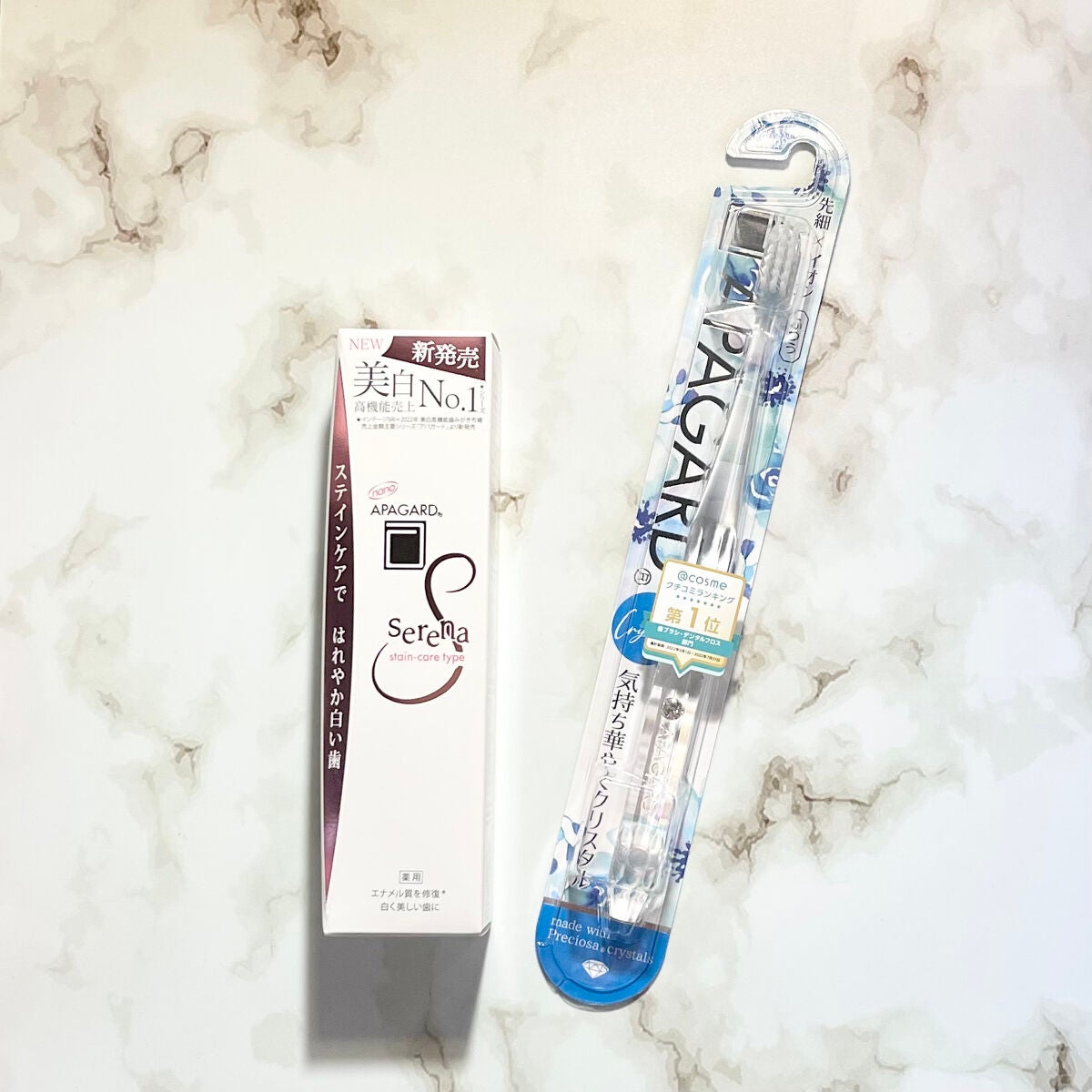 アパガードクリスタル歯ブラシ/アパガード/歯ブラシを使ったクチコミ(2枚目)