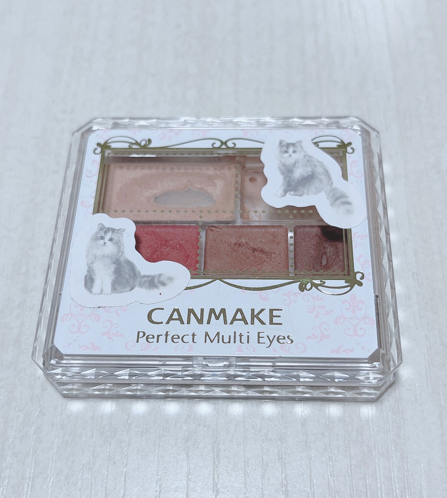 パーフェクトマルチアイズ/キャンメイク/アイシャドウパレットを使ったクチコミ(2枚目)