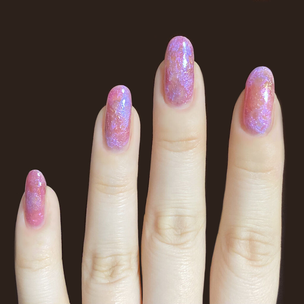 Somptueux(ソンプチュー) ネイルポリッシュ/DAISO/マニキュアを使ったクチコミ（2枚目）