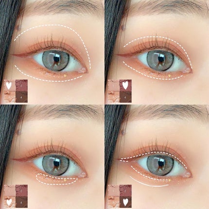 ベターザンアイズ ミュージックシリーズ/rom&nd/アイシャドウパレットを使ったクチコミ(2枚目)