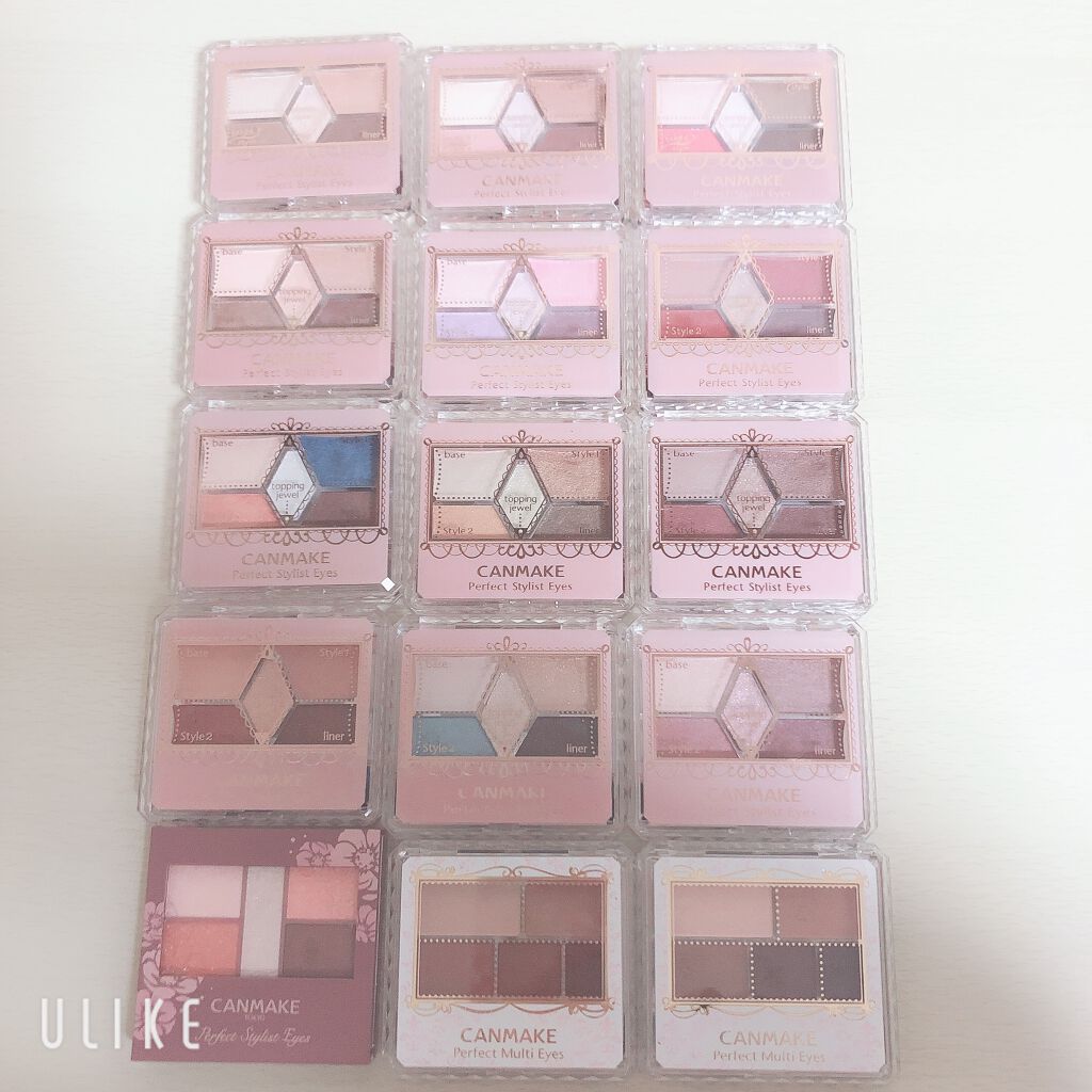 パーフェクトマルチアイズ/キャンメイク/アイシャドウパレットを使ったクチコミ（2枚目）