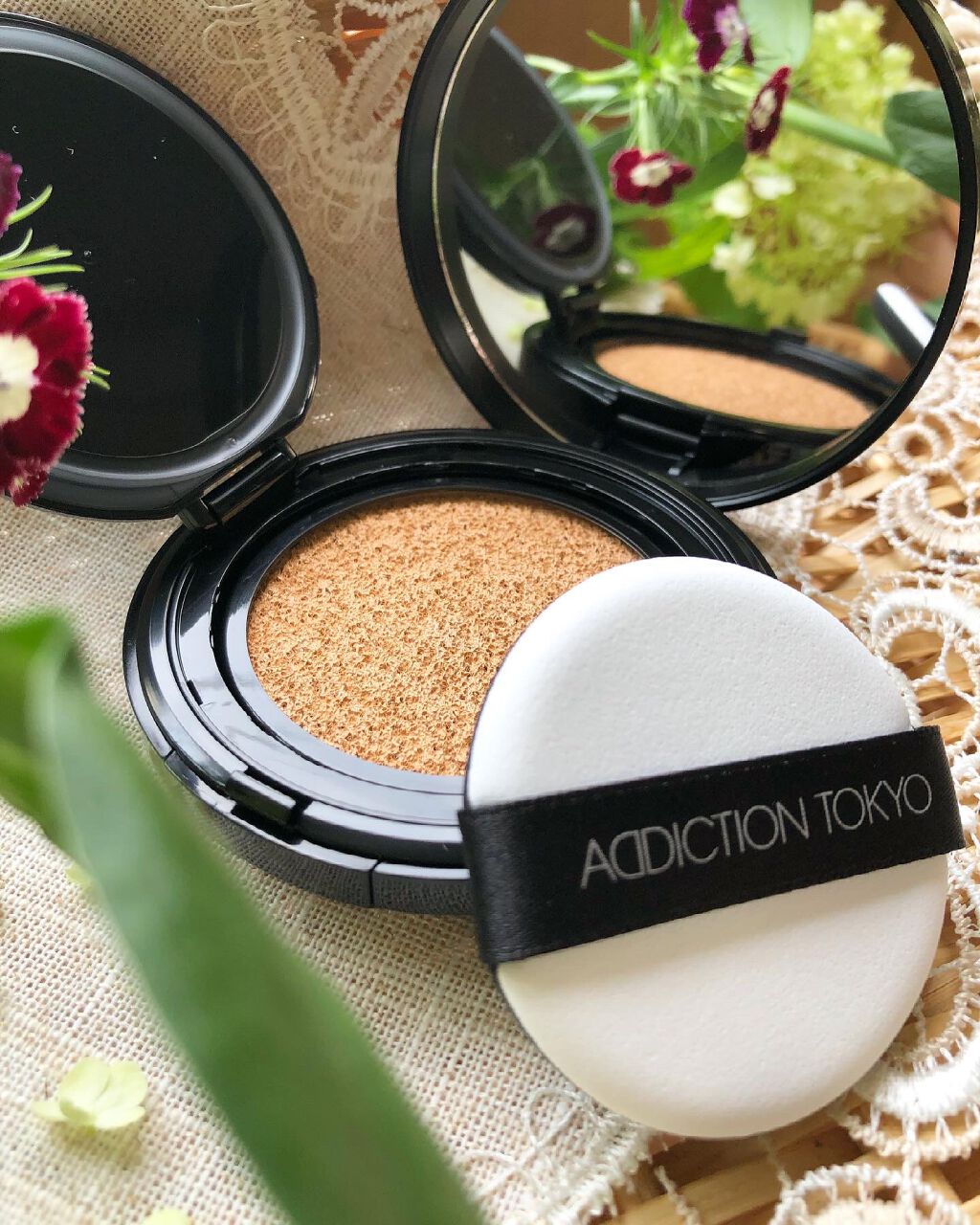 スキンリフレクト ラスティング UV クッションファンデーション/ADDICTION/クッションファンデーションを使ったクチコミ(4枚目)