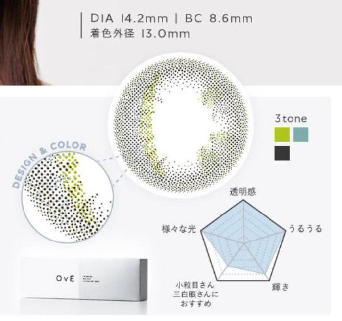 OvE(オヴィ) 1day/OvE/ワンデー(1DAY)カラコンを使ったクチコミ(4枚目)
