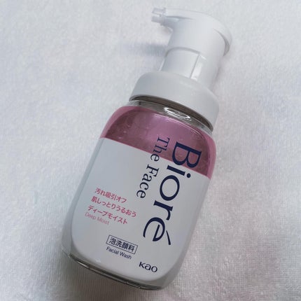 ビオレ ザフェイス 泡洗顔料 ディープモイスト/ビオレ/泡洗顔を使ったクチコミ(2枚目)