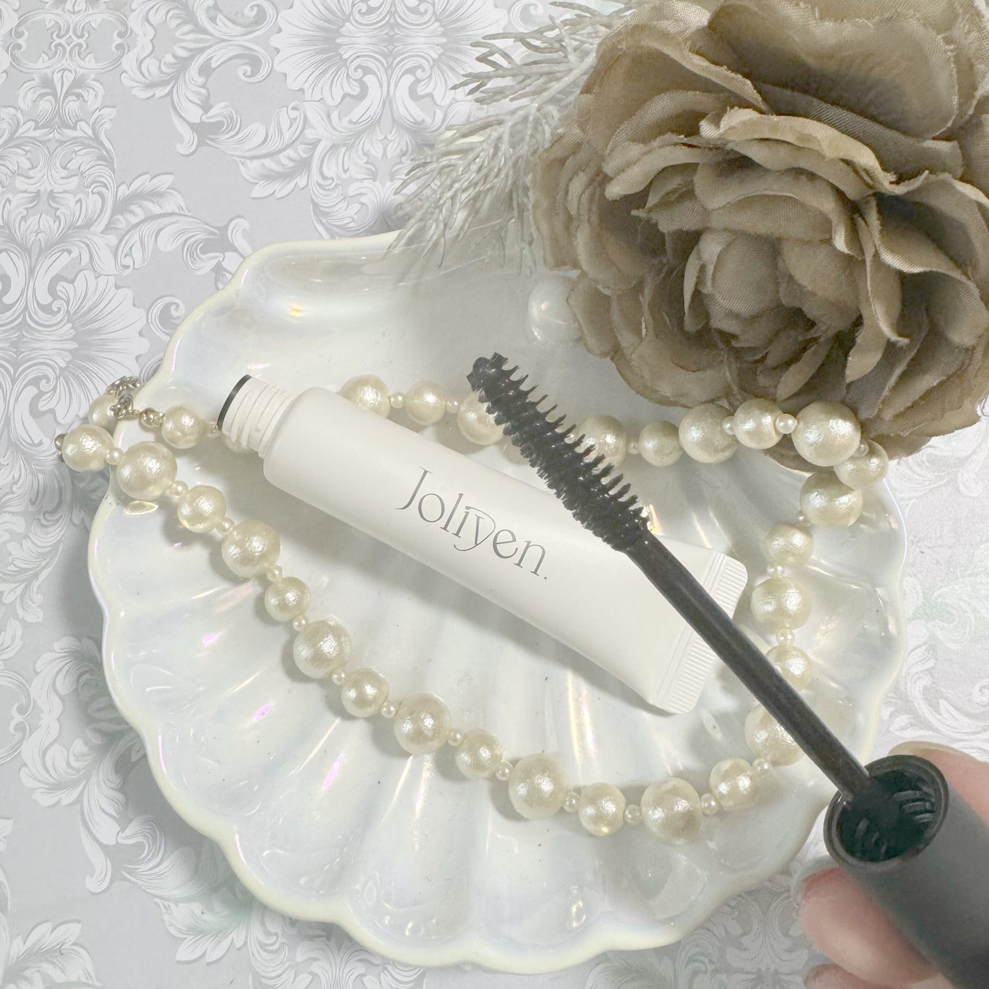 マスカラカラーフィクサー/Joliyen/眉マスカラを使ったクチコミ(2枚目)