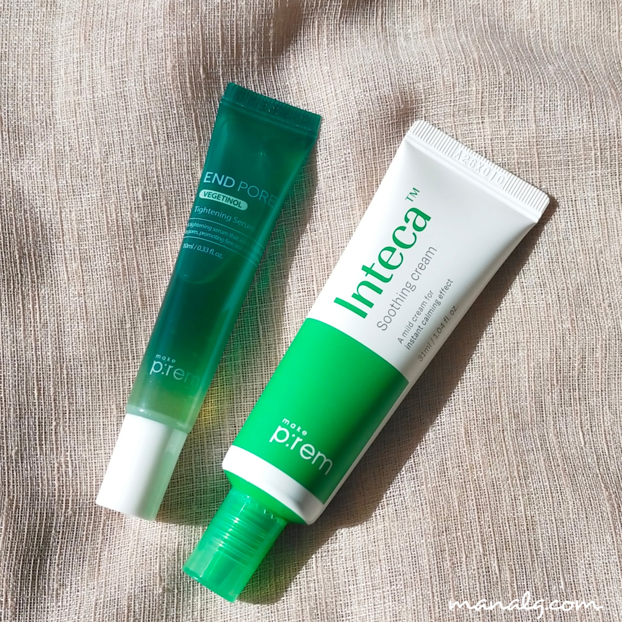 エンドポアベジチノールタイト二ングセラム/make prem/美容液を使ったクチコミ（1枚目）