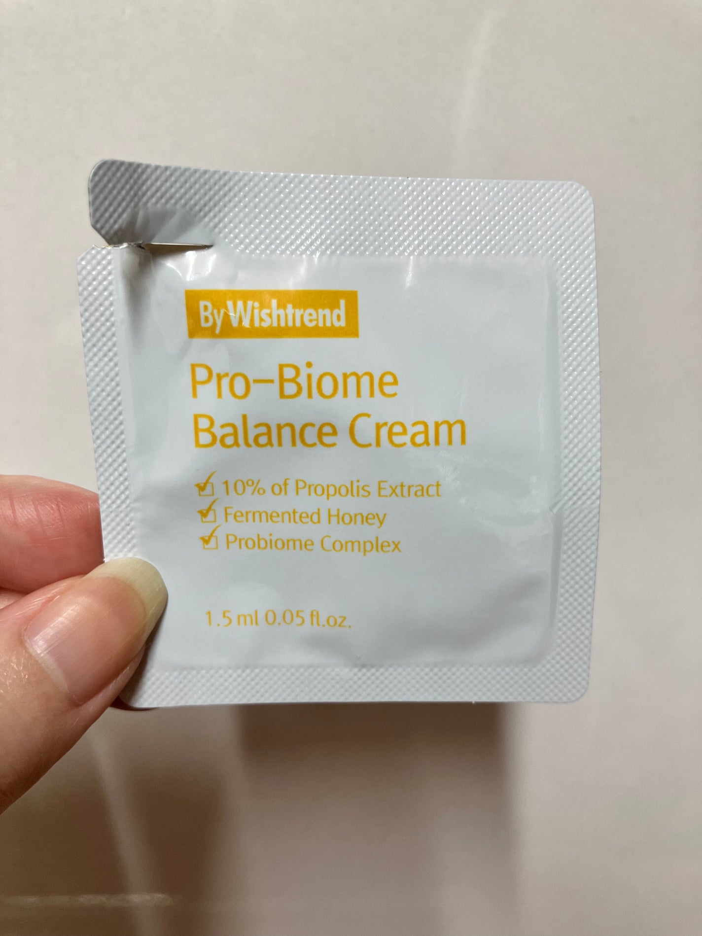 プロバイオームバランスクリーム/By Wishtrend/フェイスクリームを使ったクチコミ(1枚目)