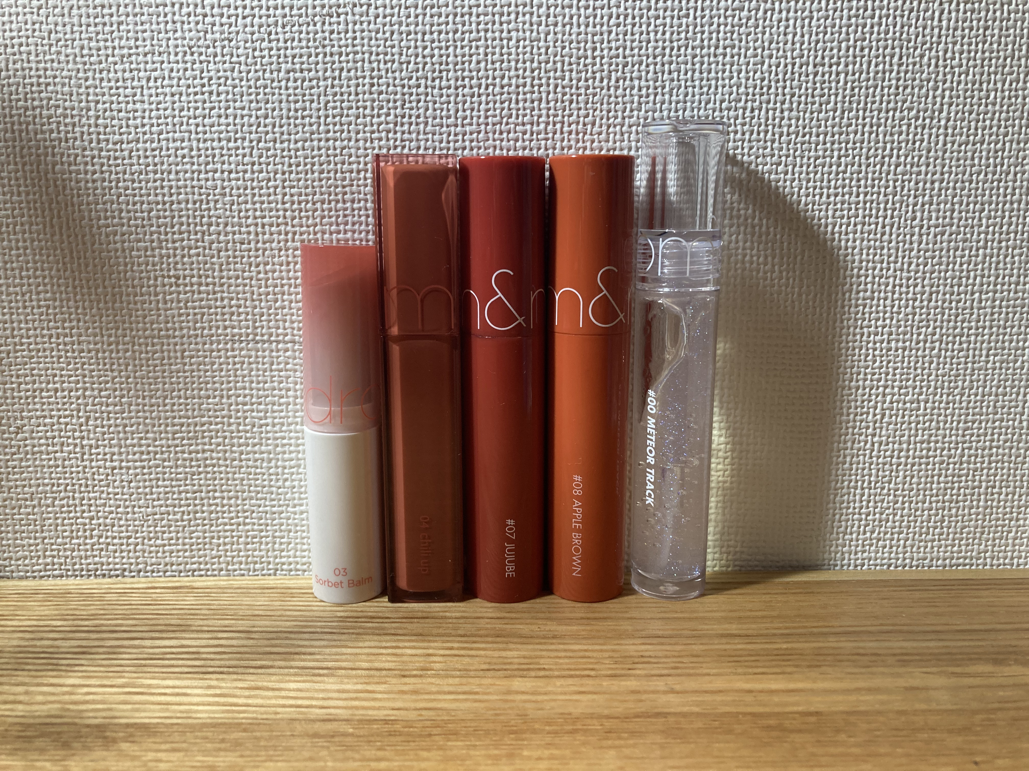 グラスティングウォーターグロス/rom&nd/リップグロスを使ったクチコミ（1枚目）