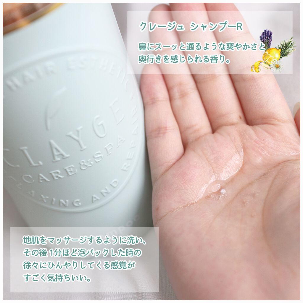 シャンプー/トリートメントR /CLAYGE/シャンプー・コンディショナーを使ったクチコミ(2枚目)