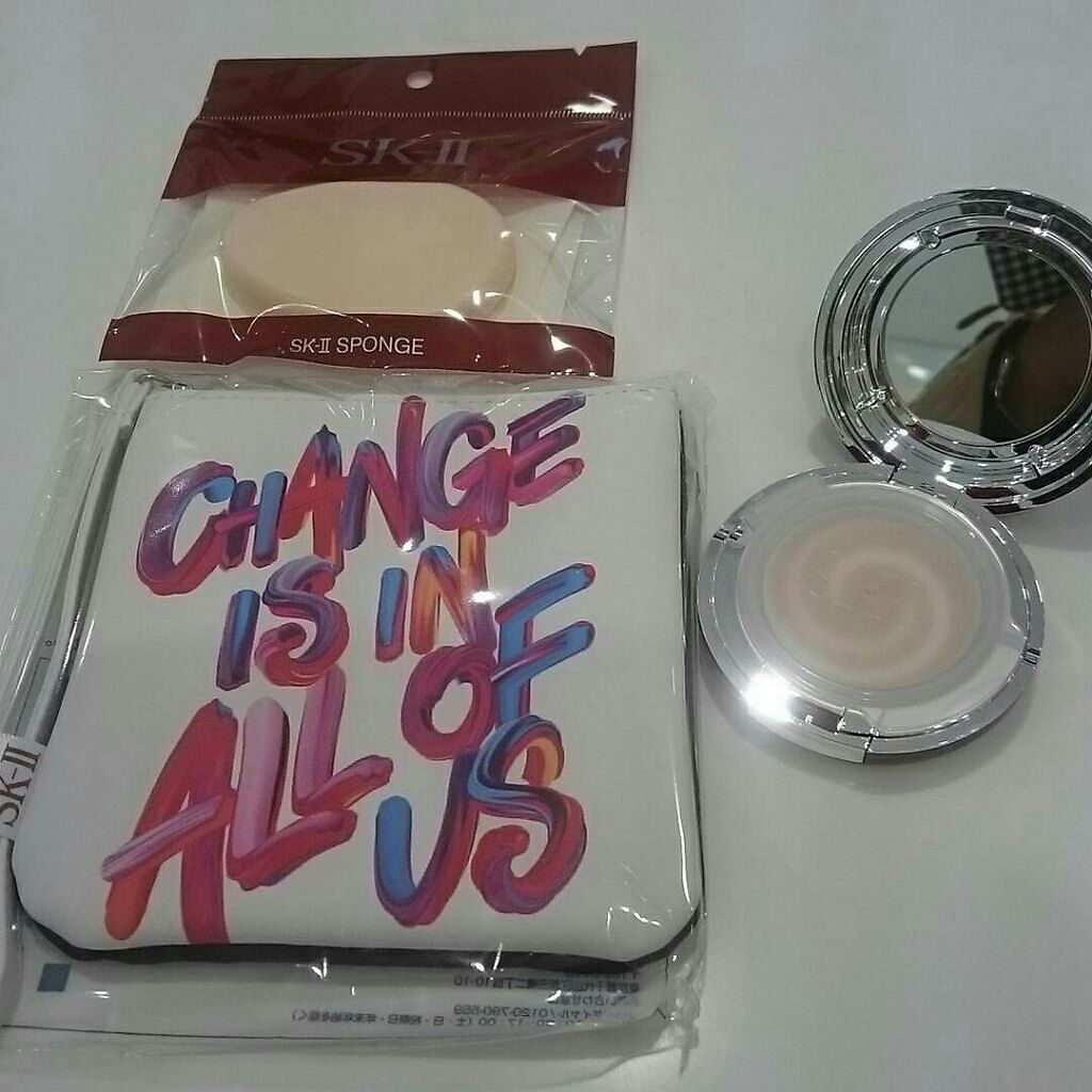 SK-II COLOR クリア ビューティ エナメル ラディアント クリーム コンパクト(リフィル)/SK-II/クリーム・エマルジョンファンデーションを使ったクチコミ（1枚目）