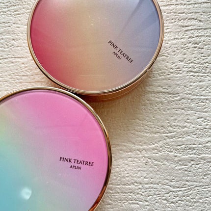 ピンクティーツリーカバークッション/APLIN/クッションファンデーションを使ったクチコミ(5枚目)