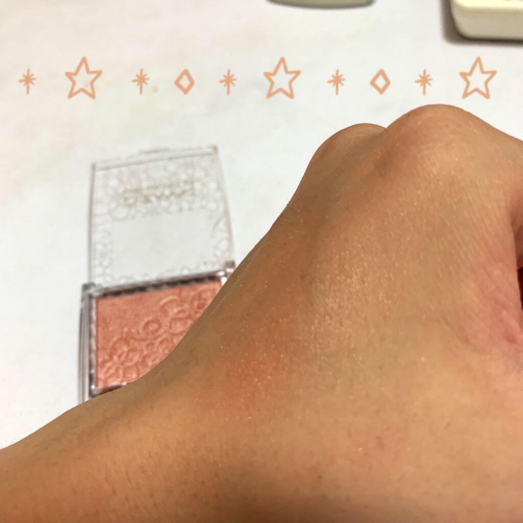 パールグロウチーク/CEZANNE/パウダーチークを使ったクチコミ（3枚目）