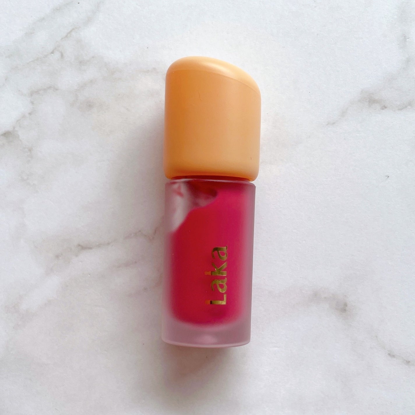 フルーティーグラムティント ミニデュオ/Laka/リップティントを使ったクチコミ(4枚目)