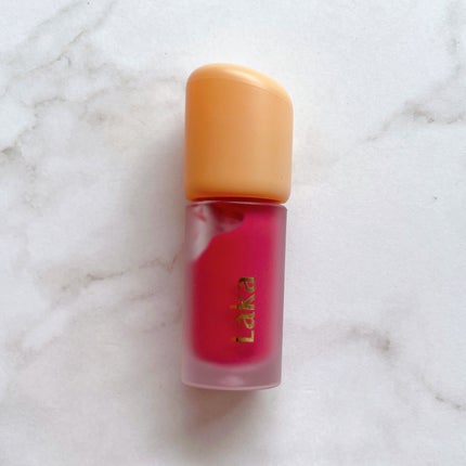 フルーティーグラムティント ミニデュオ/Laka/リップティントを使ったクチコミ(4枚目)