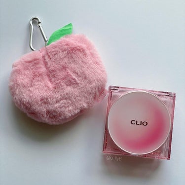 CLIO キル カバー ザ ニュー ファンウェア クッションのクチコミ「 ✅とにかくパケが可愛い！
キルカバーの限定パケ桃クッションレビュー📝 


🍑´-
⁡
#C.....」（2枚目）