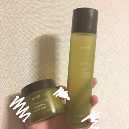 CALMING moistureCream/goodal/化粧水を使ったクチコミ(1枚目)