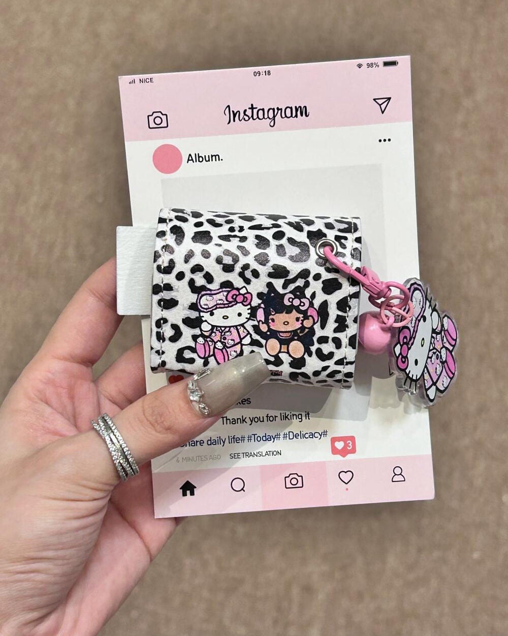 ケース大好きっ子 on LIPS 「黒いヒョウ柄はとてもかっこいいです#iPhoneケース#購入品..」(5枚目)