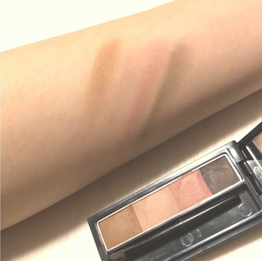 リシェ カラーリング アイブロウパウダー/Visée/パウダーアイブロウを使ったクチコミ(3枚目)