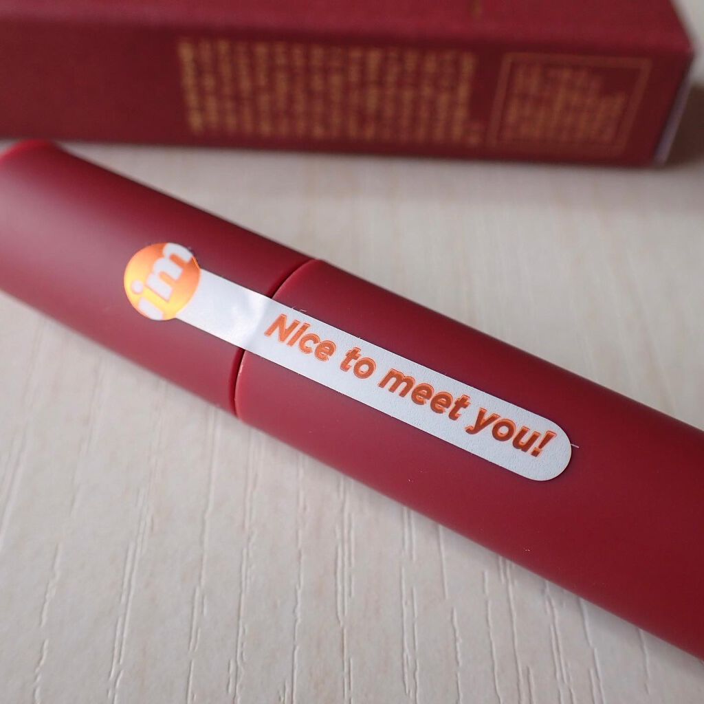 アイムミステリーブラーティント/i’m meme/リップティントを使ったクチコミ(4枚目)