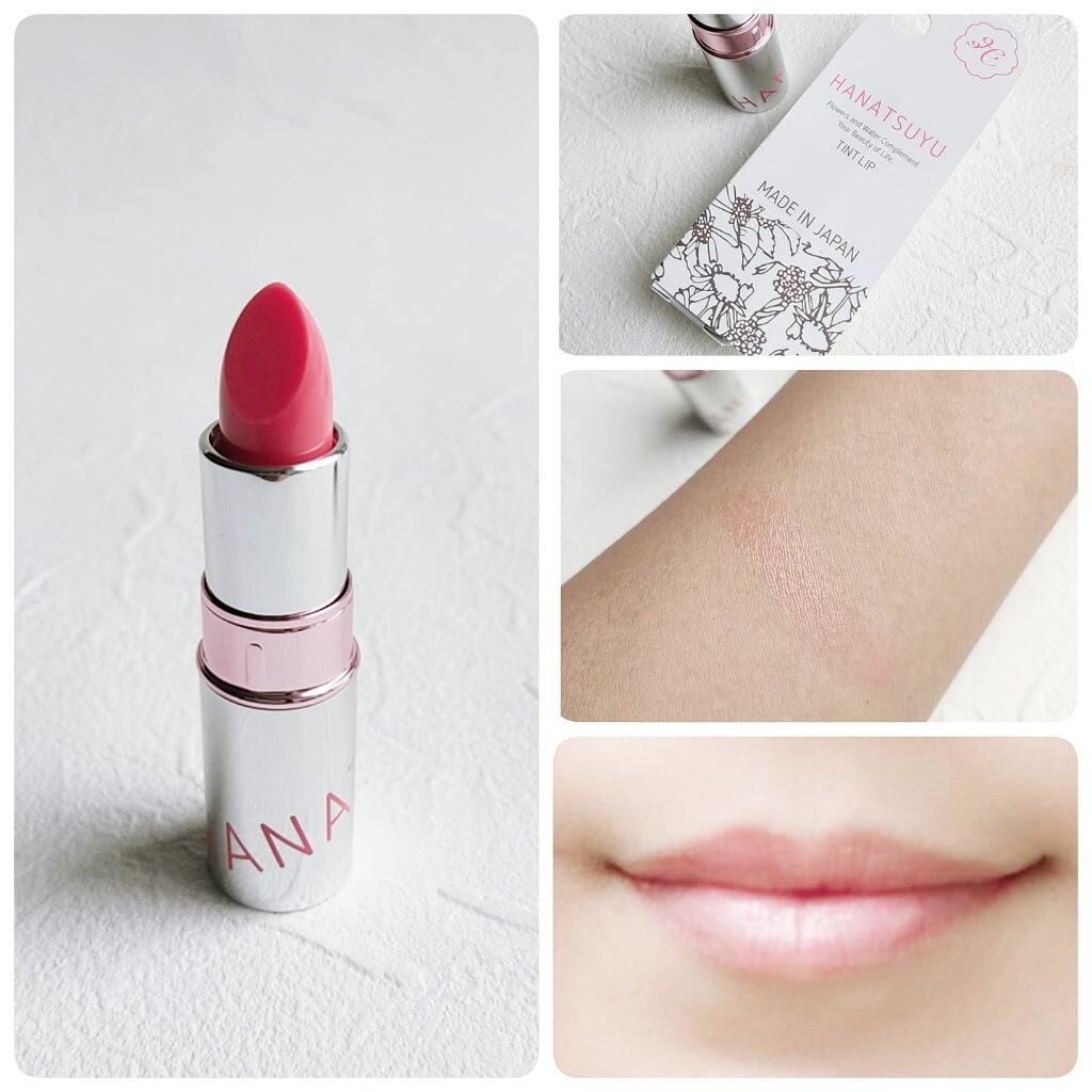 HANATSUYU ティントリップ/HANATSUYU/リップティントを使ったクチコミ（2枚目）