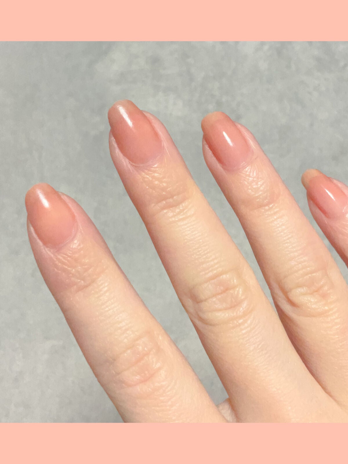 ムードペブルネイル/rom&nd/マニキュアを使ったクチコミ(3枚目)