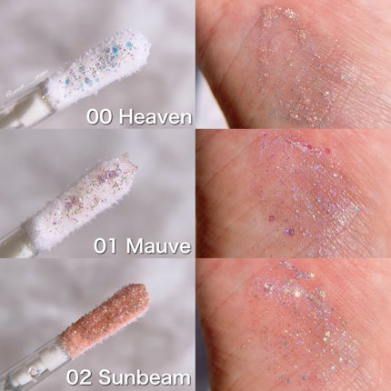 グリッターアイシャドウ/Dear.A/グリッターを使ったクチコミ(3枚目)