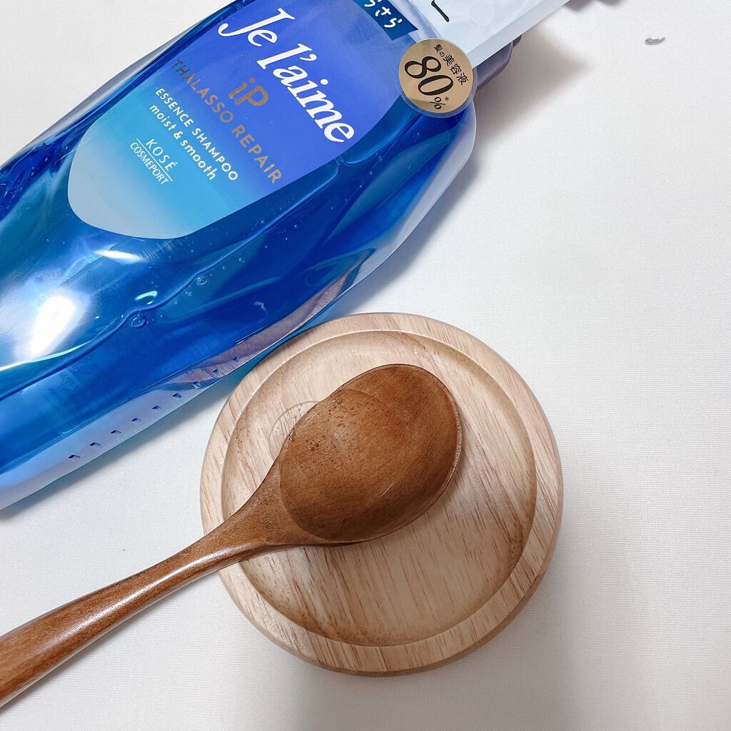 iP タラソリペア 補修美容液 シャンプー/トリートメント (モイスト&スムース)/Je l'aime/市販シャンプーを使ったクチコミ(2枚目)
