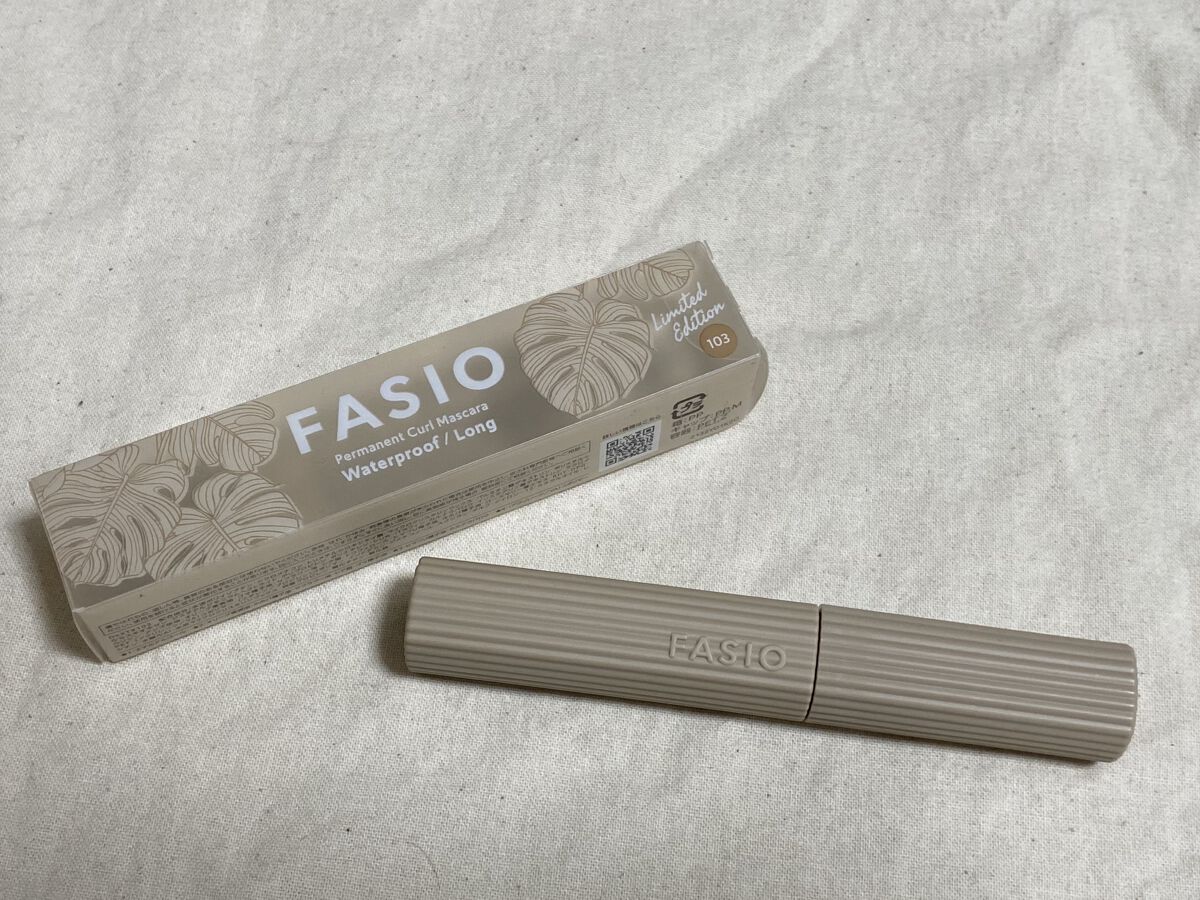 パーマネントカール マスカラ WP（ロング） 103 ヘーゼルナッツ/FASIO/マスカラを使ったクチコミ（1枚目）
