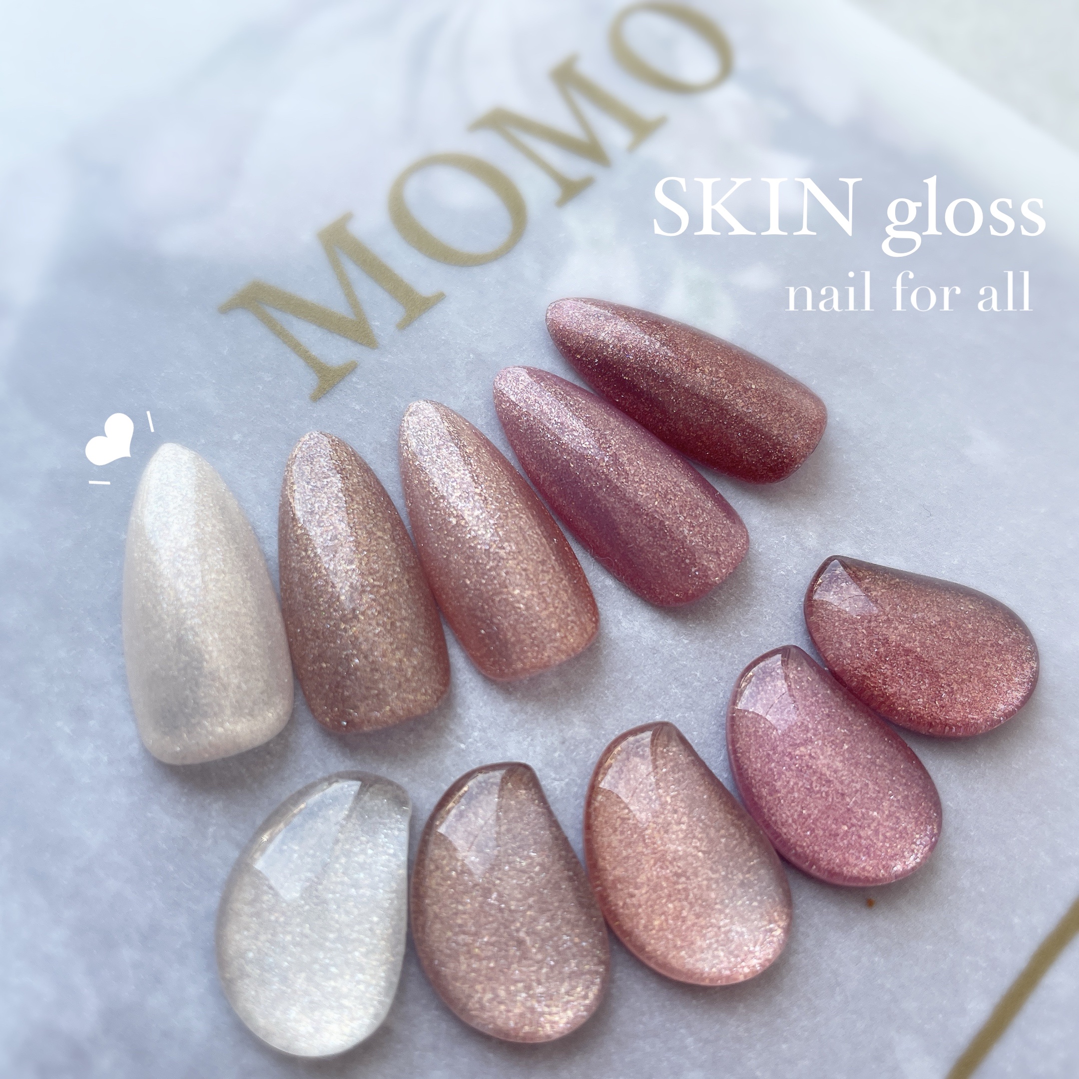 MOMOジェル/nail for all/ジェルネイルを使ったクチコミ（3枚目）