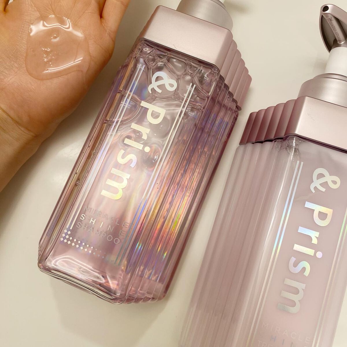 ミラクル シャイン シャンプー/ヘアトリートメント/&Prism/市販シャンプーを使ったクチコミ(3枚目)