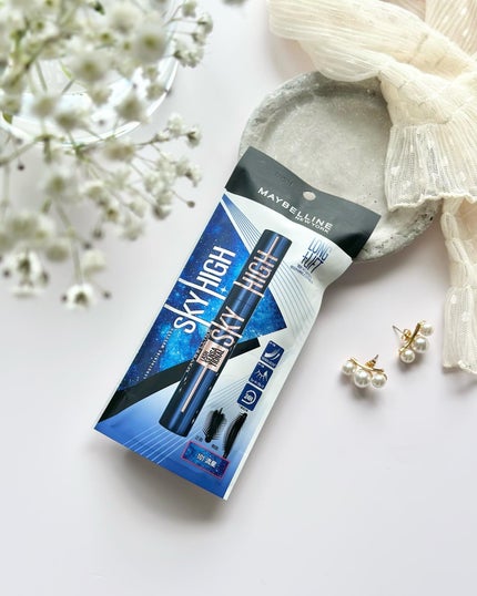 スカイハイ コスミックブラスト/MAYBELLINE NEW YORK/マスカラを使ったクチコミ(5枚目)