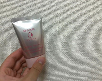 純白専科 すっぴん色づく美容液フォンデュ/SENKA(専科)/リキッドファンデーションを使ったクチコミ(1枚目)