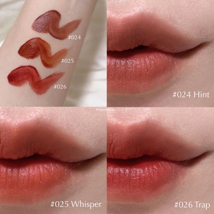 READ ME ベルベットマット リップティント赤狐限定/PERFECT DIARY/リップティントを使ったクチコミ(1枚目)