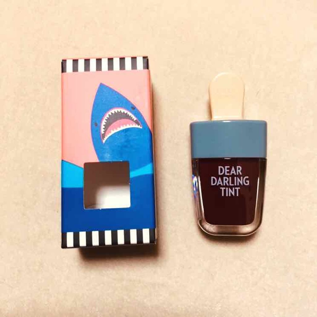 ディアダーリン ウォータージェルティント (アイスティント)/ETUDE/口紅を使ったクチコミ(1枚目)