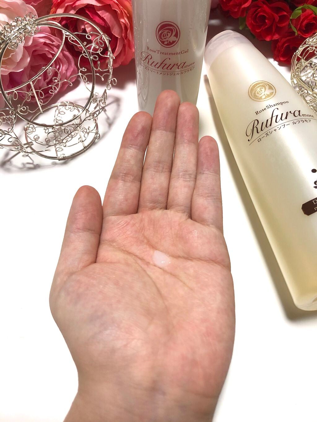 ローズトリートメントジェル/Rufuramore/アウトバストリートメントを使ったクチコミ(3枚目)