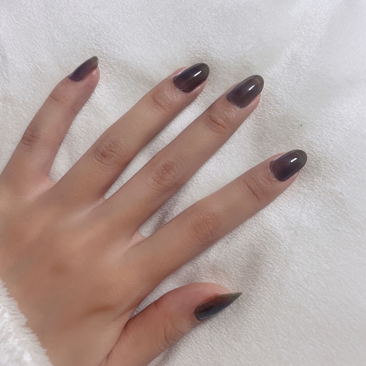 ムードペブルネイル/rom&nd/マニキュアを使ったクチコミ(2枚目)