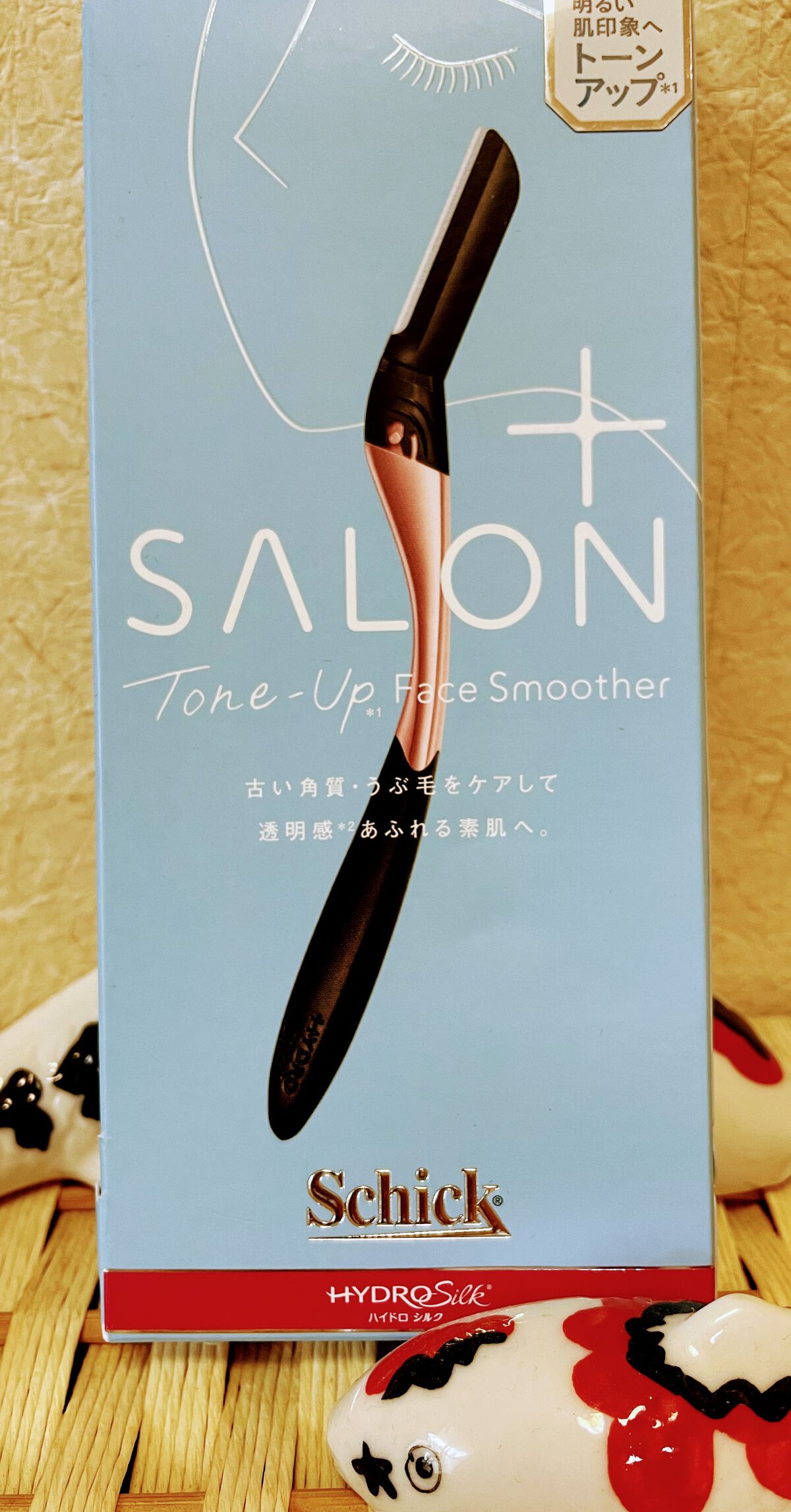 サロンプラス トーンアップ フェイススムーサー ホルダー（刃付き）/サロンプラス/シェーバーを使ったクチコミ（1枚目）