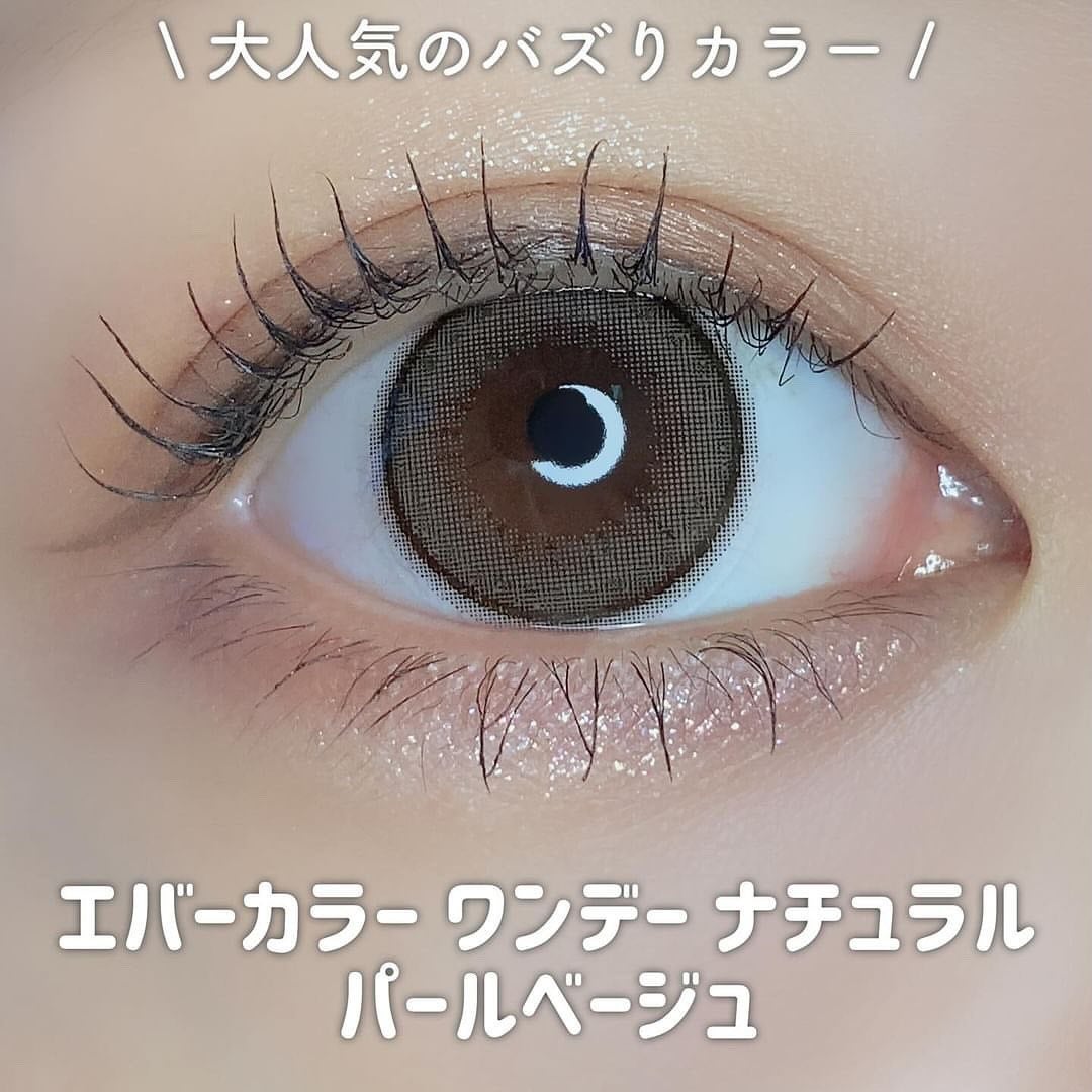 エバーカラーワンデー ナチュラル/エバーカラー/ワンデー(1DAY)カラコンを使ったクチコミ(2枚目)