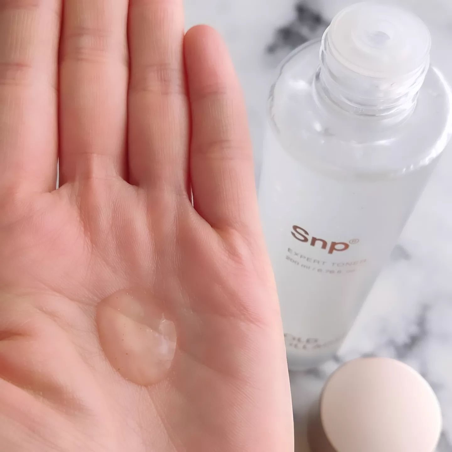 ゴールドコラーゲンエキスパートトナー/SNP/化粧水を使ったクチコミ（3枚目）