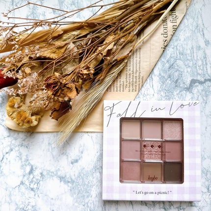 KEYBO FALL IN LOVE SHADOW PALETTE/keybo/アイシャドウパレットを使ったクチコミ(7枚目)