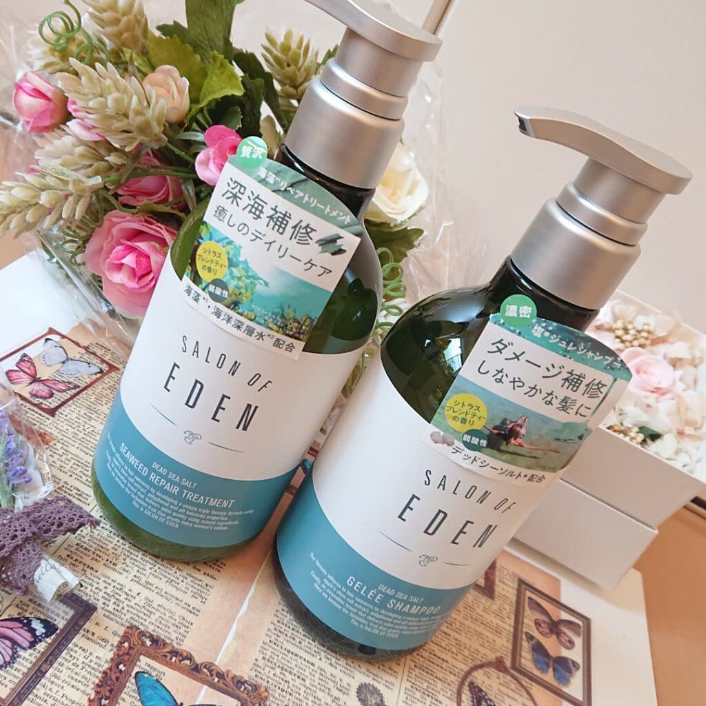 サロンオブエデン ジュレ シャンプー Ｍ／トリートメント Ｍ		/SALON OF EDEN/市販シャンプーを使ったクチコミ（3枚目）