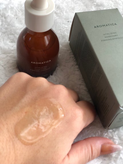バイタライジング ローズマリー ファーミング アンプル/AROMATICA/美容液を使ったクチコミ(4枚目)
