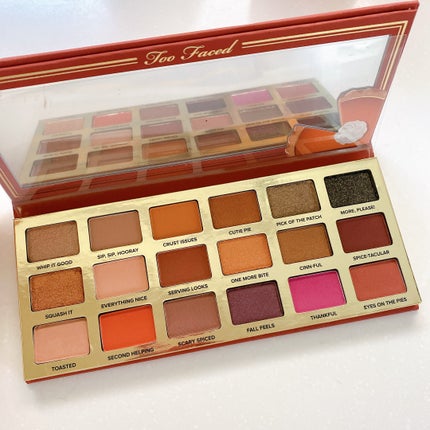 パンプキン スパイス アイシャドウ パレット(旧)/Too Faced/アイシャドウパレットを使ったクチコミ(2枚目)