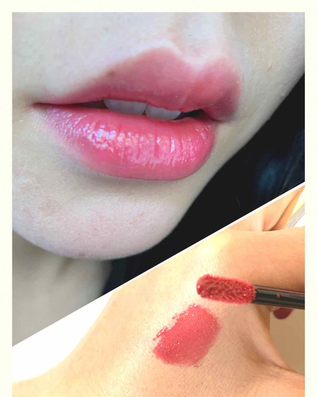 エレガンス リクイッド ルージュ ビジュー/Elégance/口紅を使ったクチコミ(2枚目)