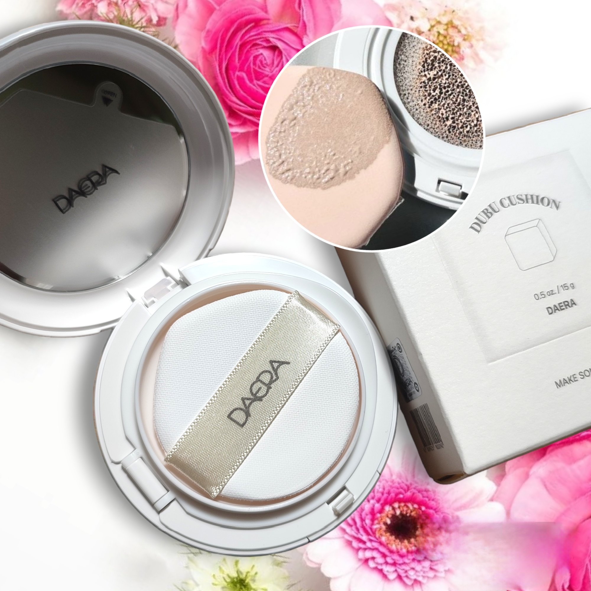 豆腐クッション/DAERA/クッションファンデーションを使ったクチコミ（2枚目）